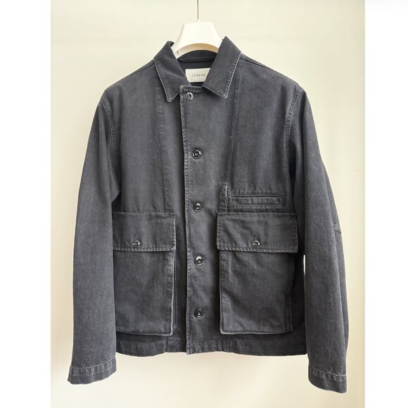 Lemaire Other - LEMAIRE, Black Boxy Denim Jacket [UNISEX]